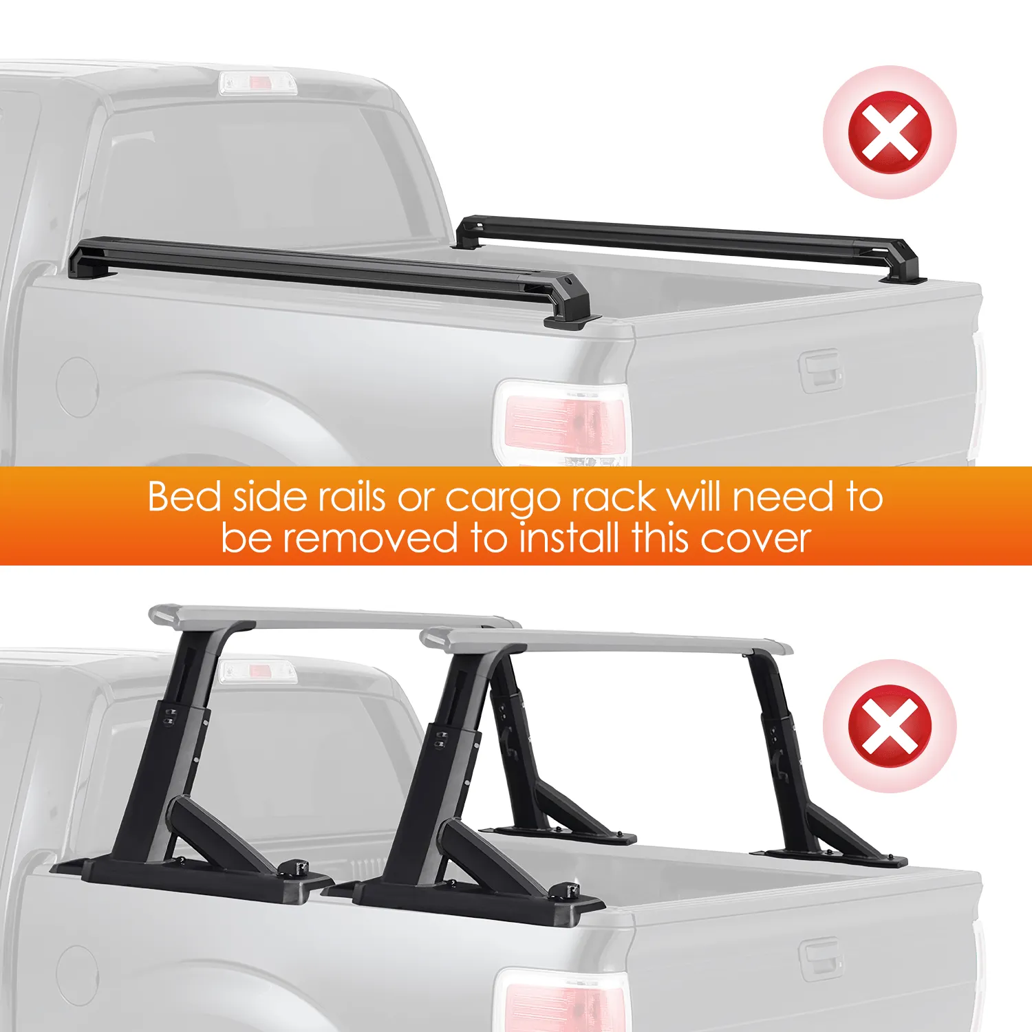 2014-2021 Toyota Tundra  6.5ft Soft Roll Up Truck Tonneau Cover