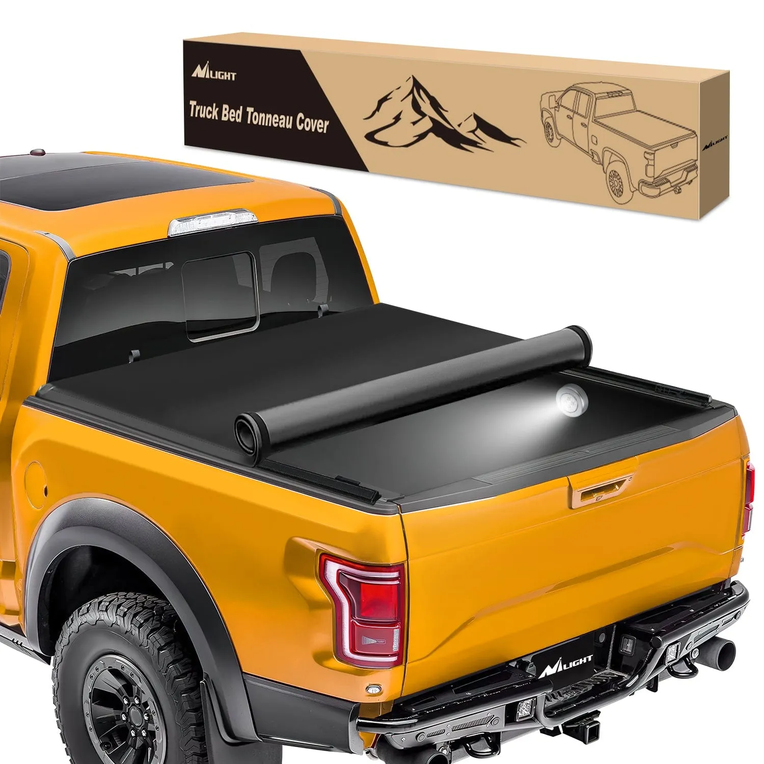 6.5ft Truck Bed Cover for Ford F150 2015-2024