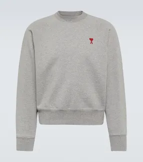 Ami de Coeur Ami Paris cotton sweater, gray