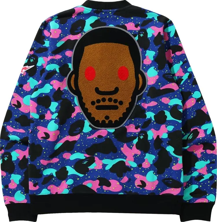 BAPE x Kid Cudi Sweat Cardigan 'Navy', multicolor