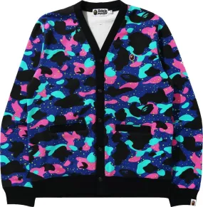 BAPE x Kid Cudi Sweat Cardigan 'Navy', multicolor