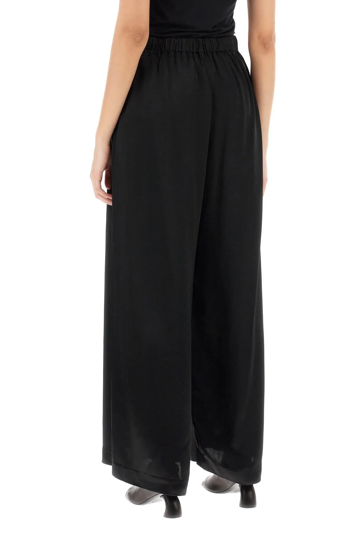 'clorella' satin palazzo pants