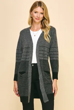 Color Block Cardigan