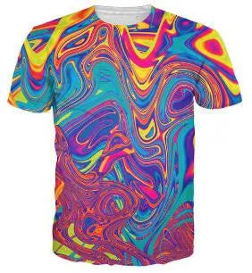 Color Spill Men's Tee