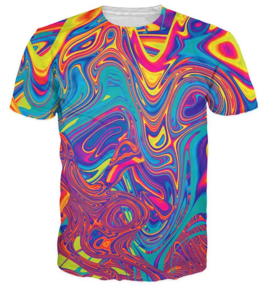 Color Spill Men's Tee