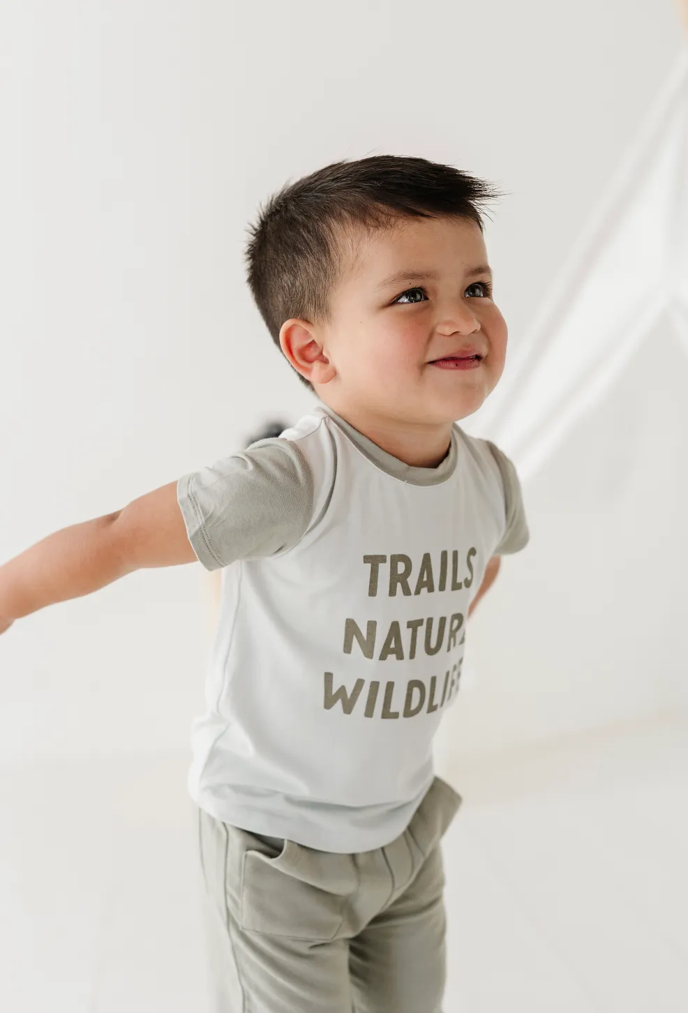 Colorblock Tee - Trails Nature Wildlife, Boys