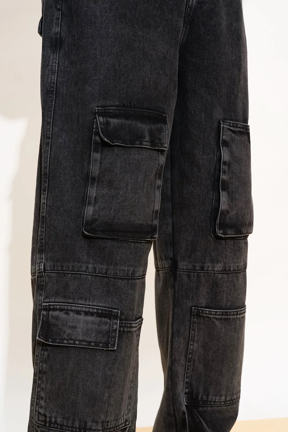 Cosmic Coal Men's Baggy Fit Cargos