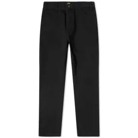 Dickies Duck Canvas Carpenter Pants, Black Distressed
