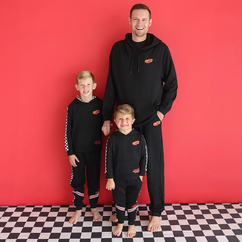 Disney Lightning McQueen 95 Men's Fleece Racing Hoodie