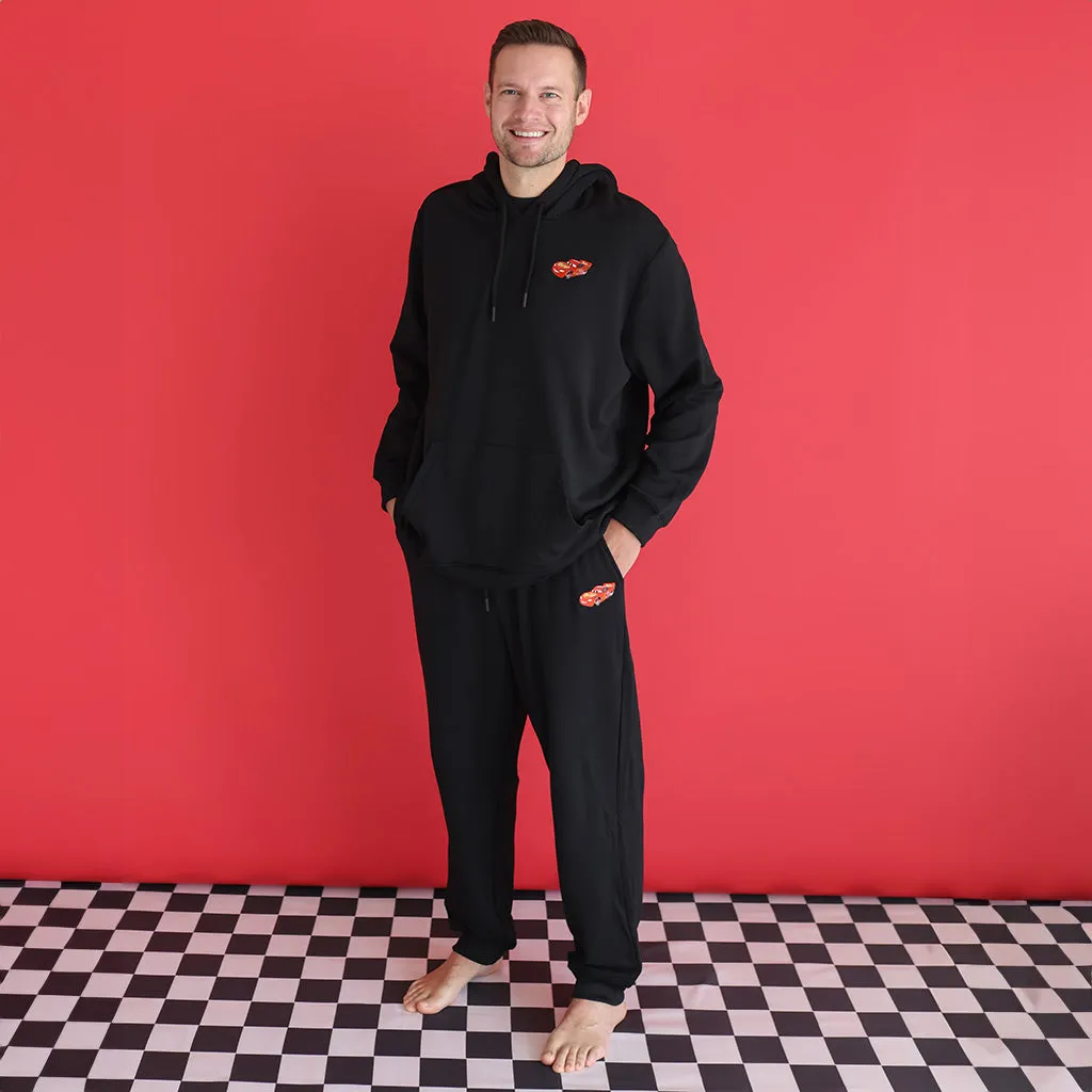 Disney Lightning McQueen 95 Men's Fleece Racing Hoodie