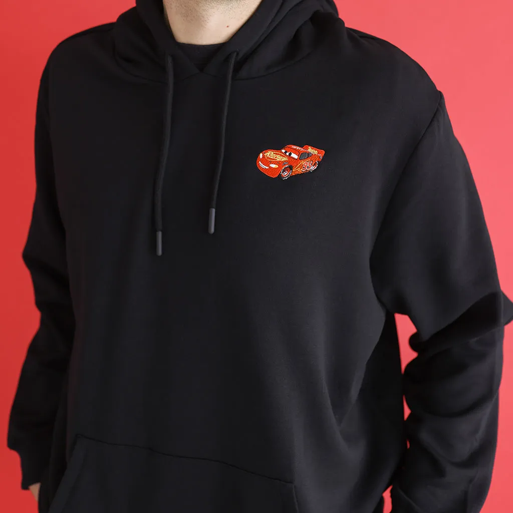 Disney Lightning McQueen 95 Men's Fleece Racing Hoodie