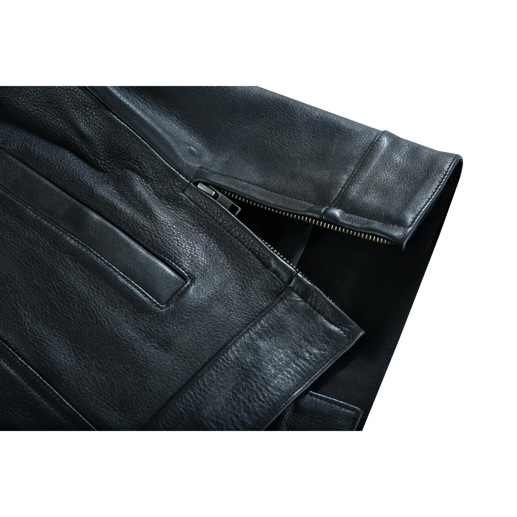 DS188 Upgraded Style Smart Access Pockets, Hidden 10 Gunmetal Zipper, Side
