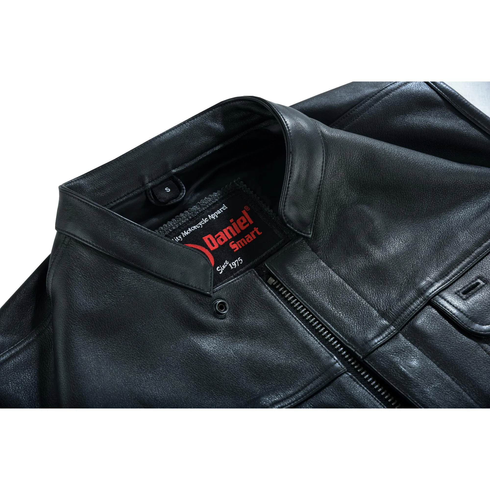 DS188 Upgraded Style Smart Access Pockets, Hidden 10 Gunmetal Zipper, Side