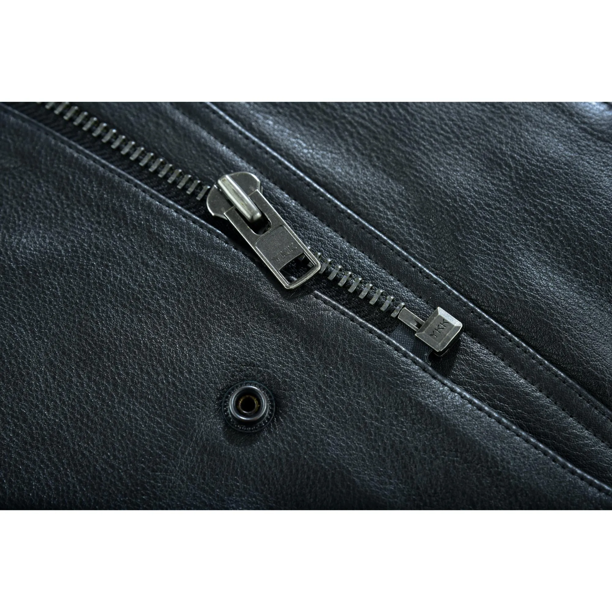 DS188 Upgraded Style Smart Access Pockets, Hidden 10 Gunmetal Zipper, Side