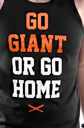 Go Giant (Men's Black Tank)