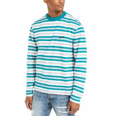 Guess Mens Stripe Shirt, Size Medium