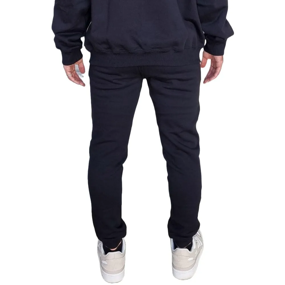 Henleys Champions Gold Track Pant - Black
