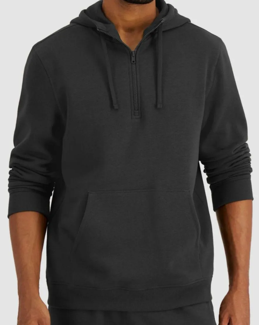 Id Ideology Mens 1/2-Zip Pullover Hoodie