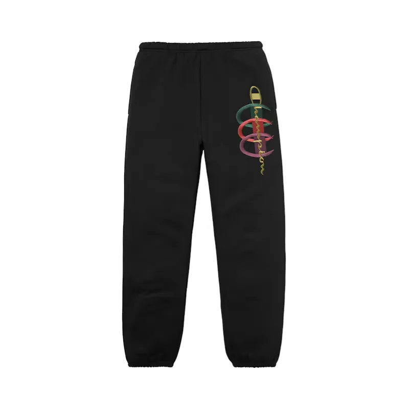 Joggers Stacked C Black | Supreme  x Champion