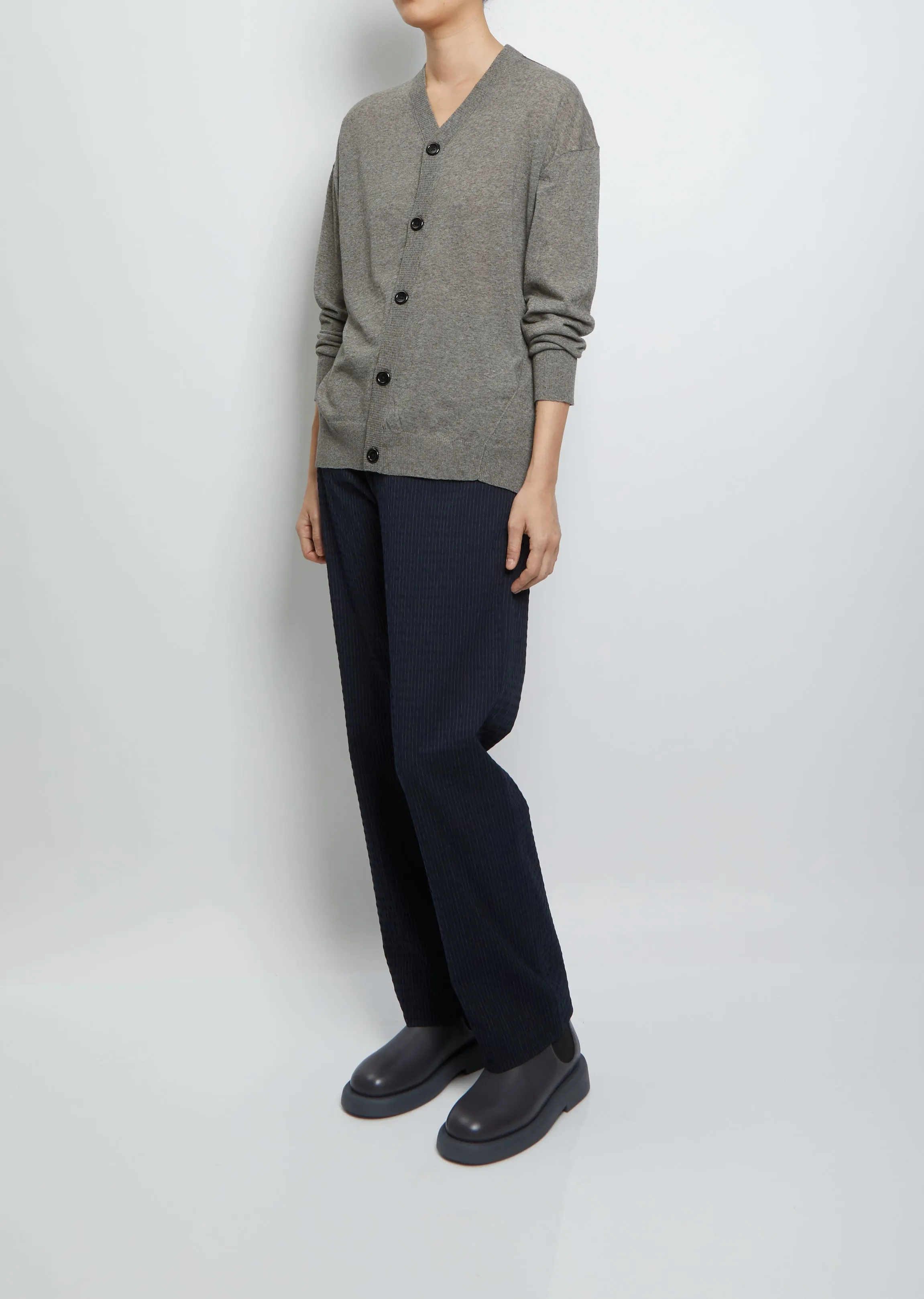 Lab Cardy — Bark Brown