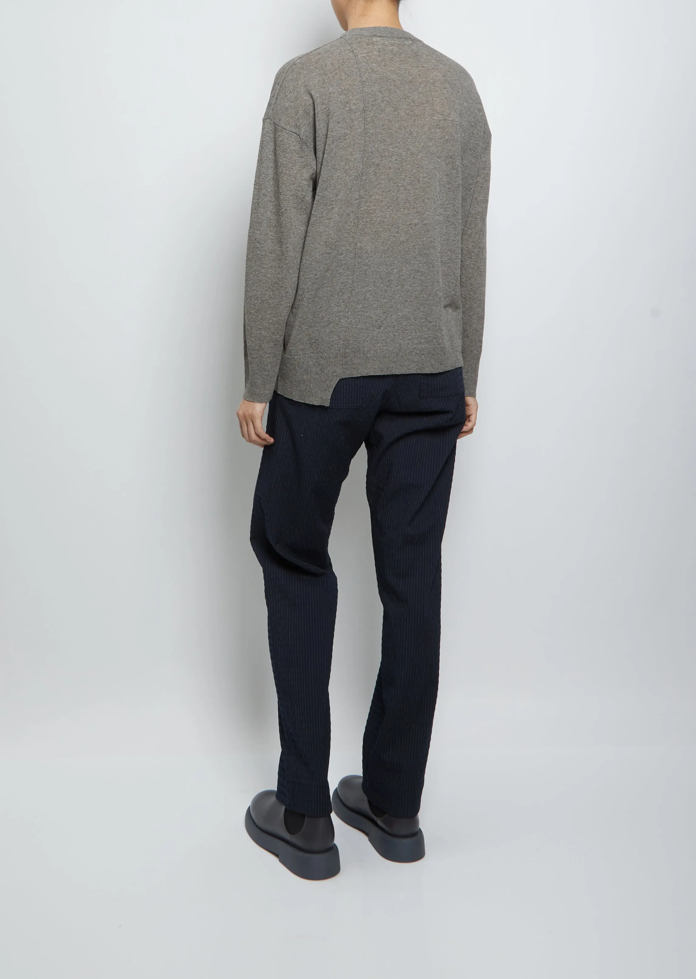Lab Cardy — Bark Brown