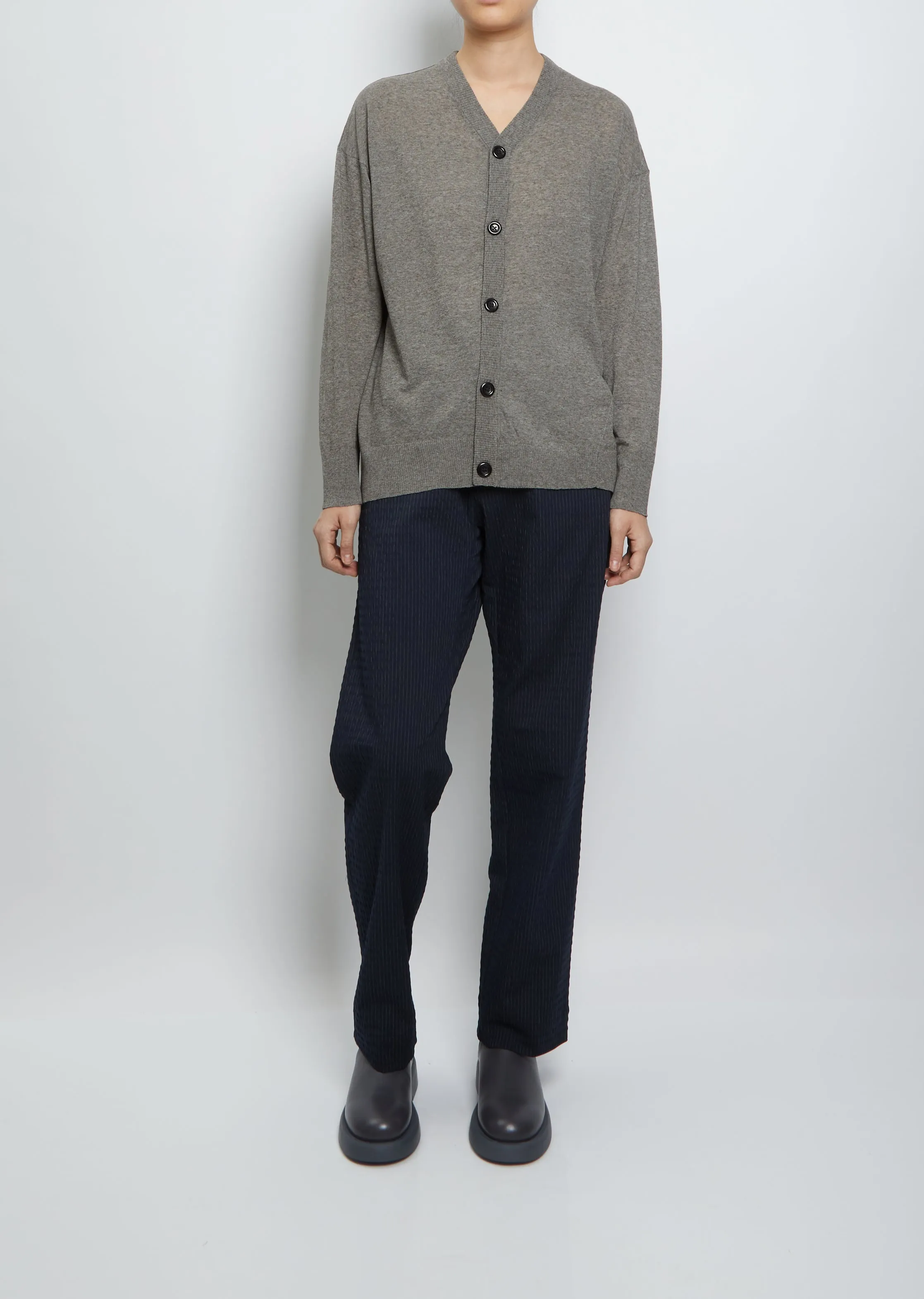 Lab Cardy — Bark Brown