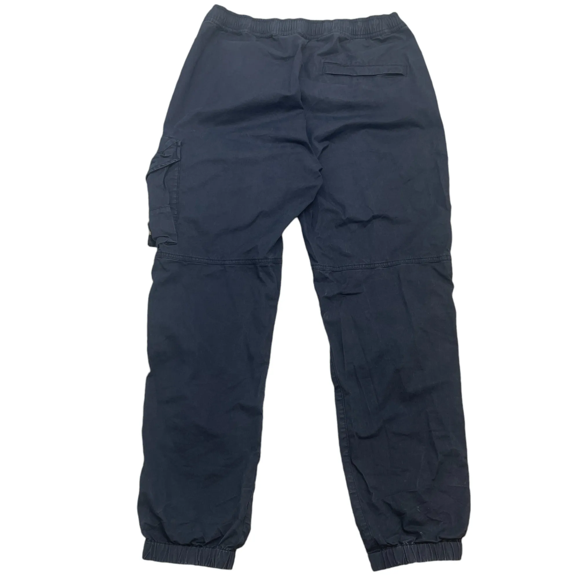 Men's Applique Logo Cargos Navy Size Waist 30"