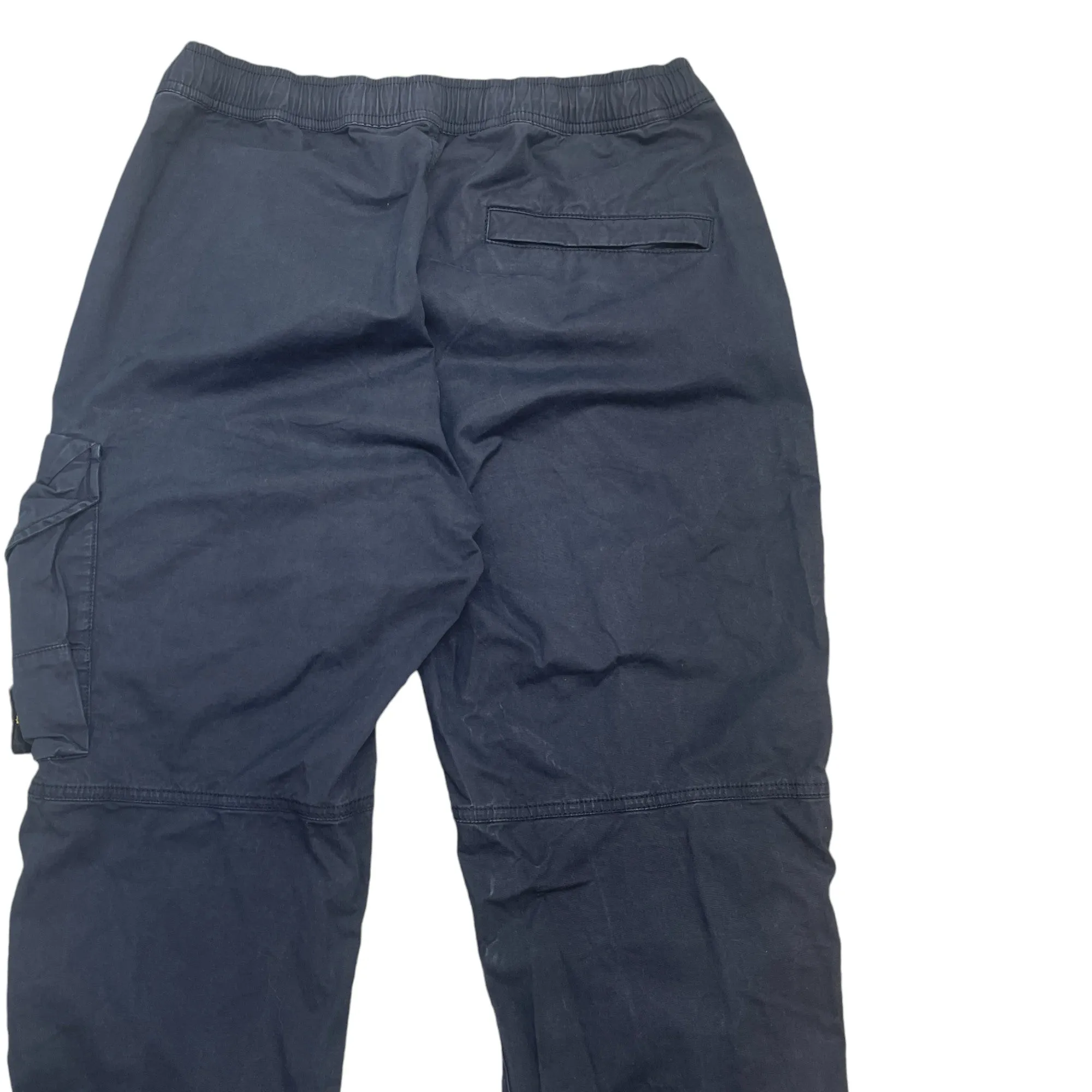 Men's Applique Logo Cargos Navy Size Waist 30"