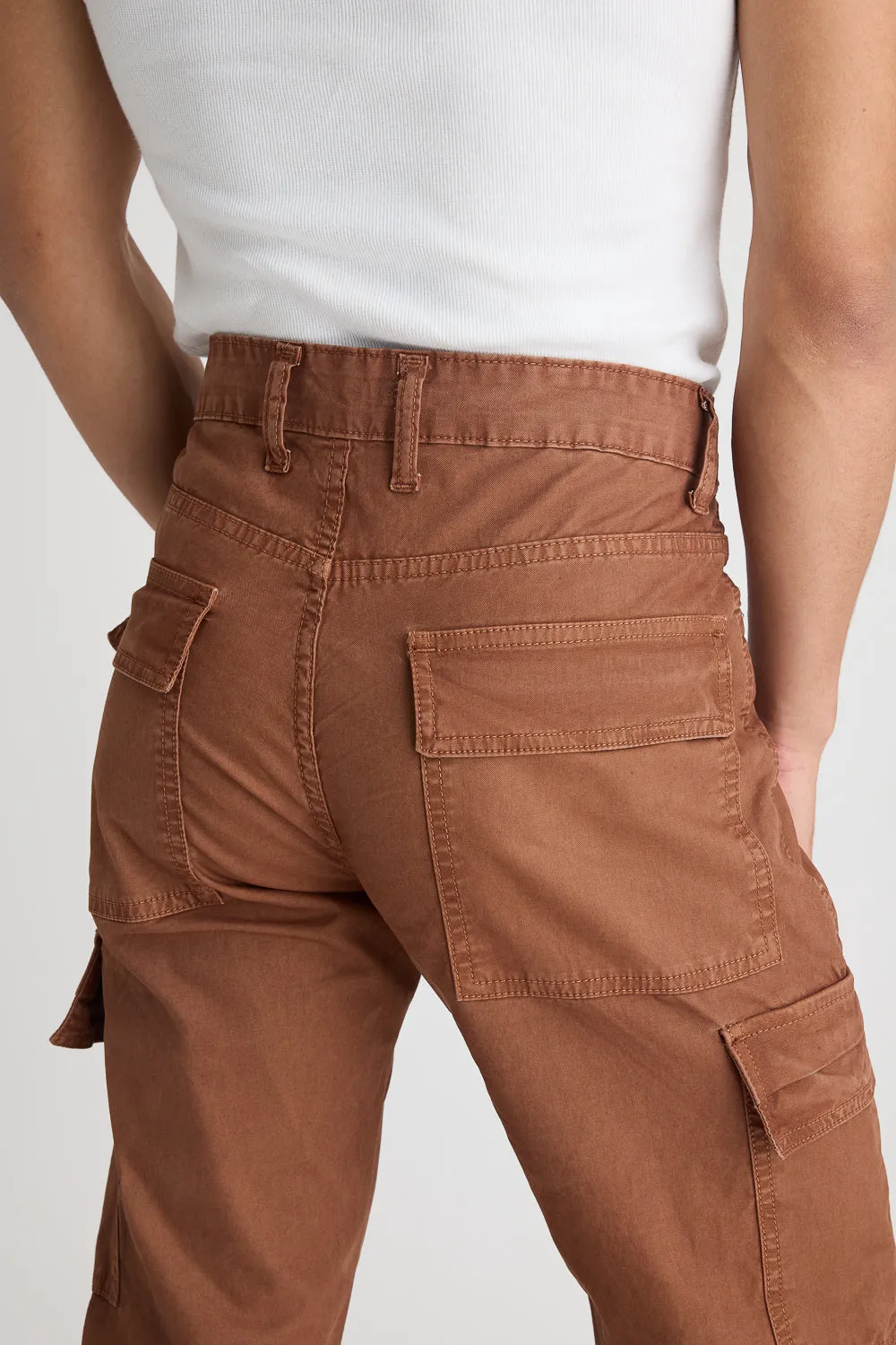 Men's Brown Safari Cargos