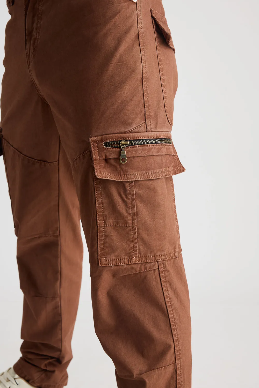 Men's Brown Safari Cargos