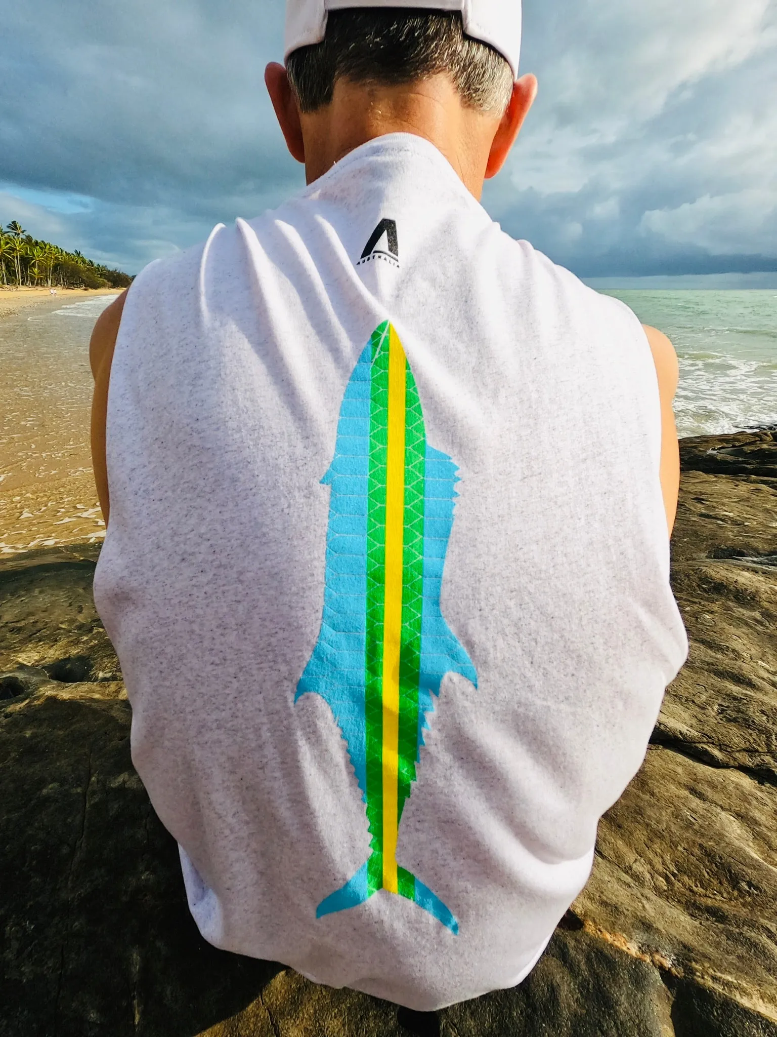 Men's Mackerel Tank Top