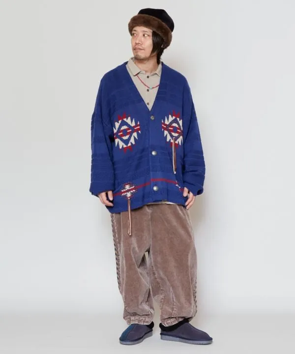 Men's Navajo Pattern Knit Cardigan