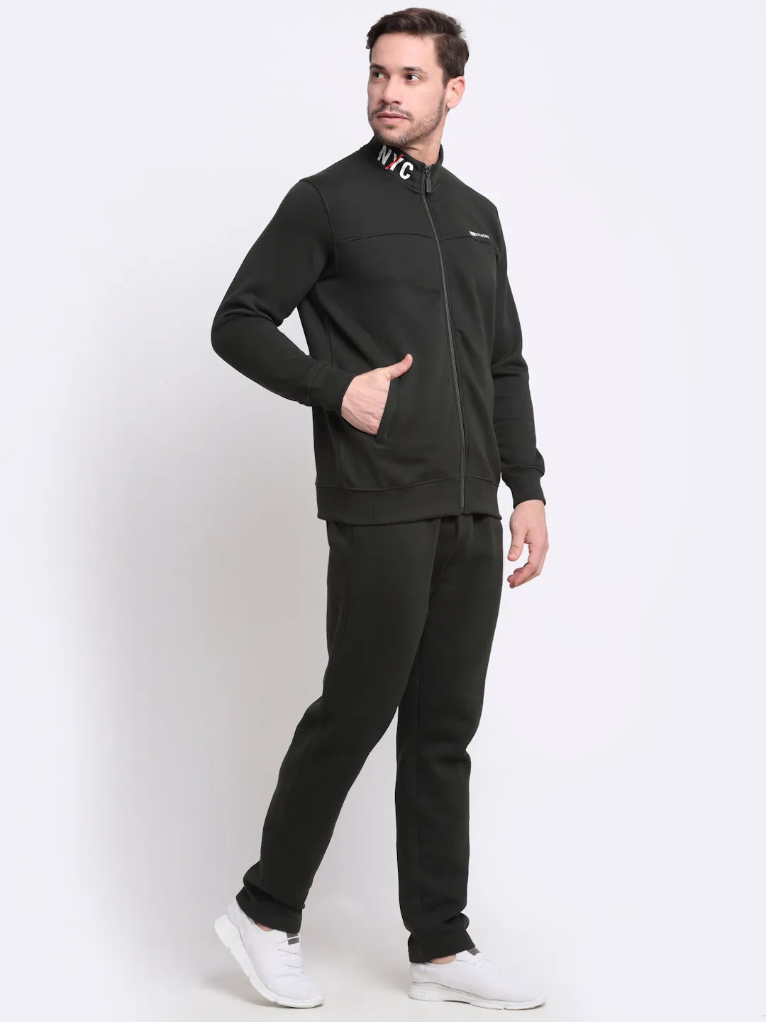 Men's Olive Track Suit