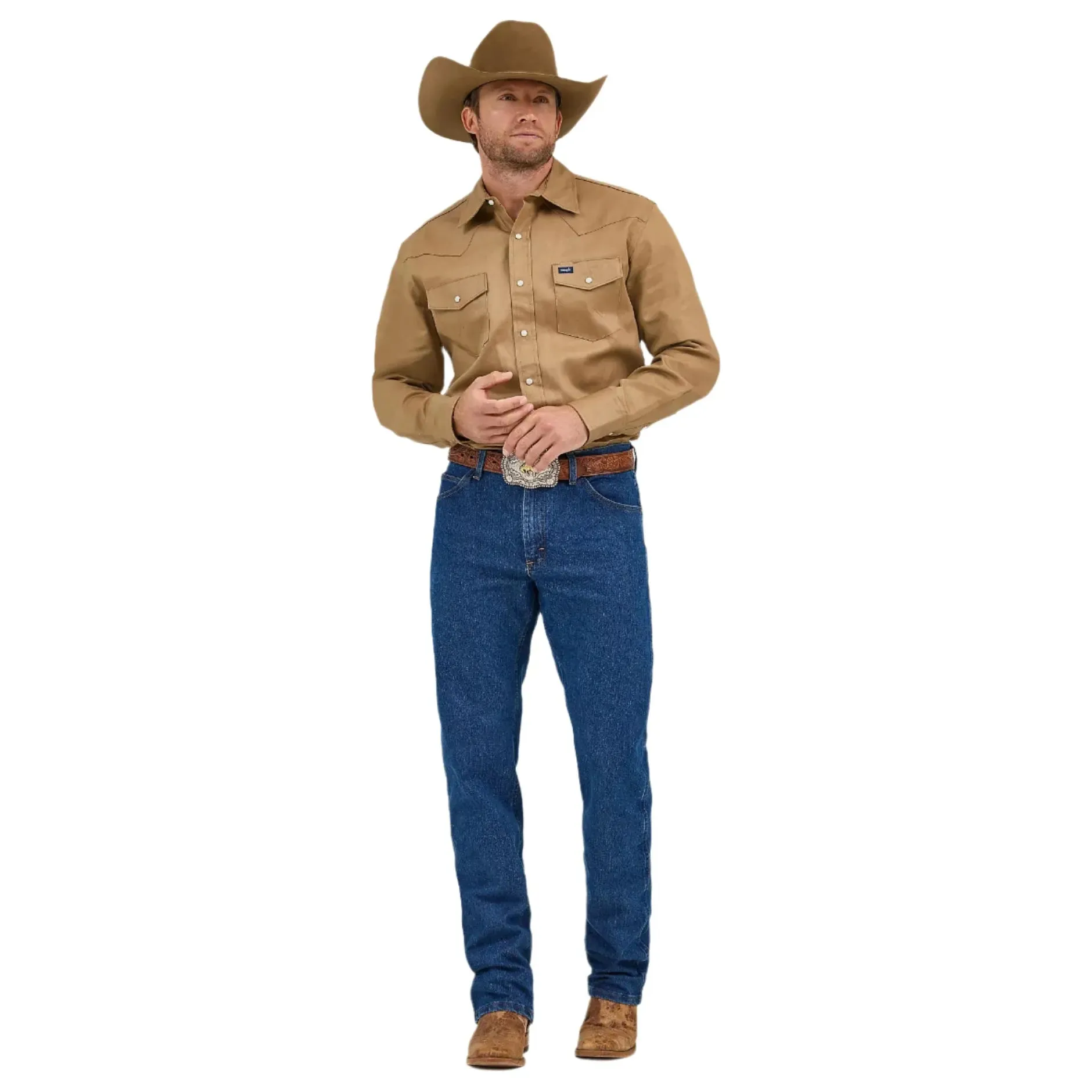 Men's Wrangler Premium Performance Advanced Comfort Cowboy Cut® Regular Fit Jean 1047MACMS