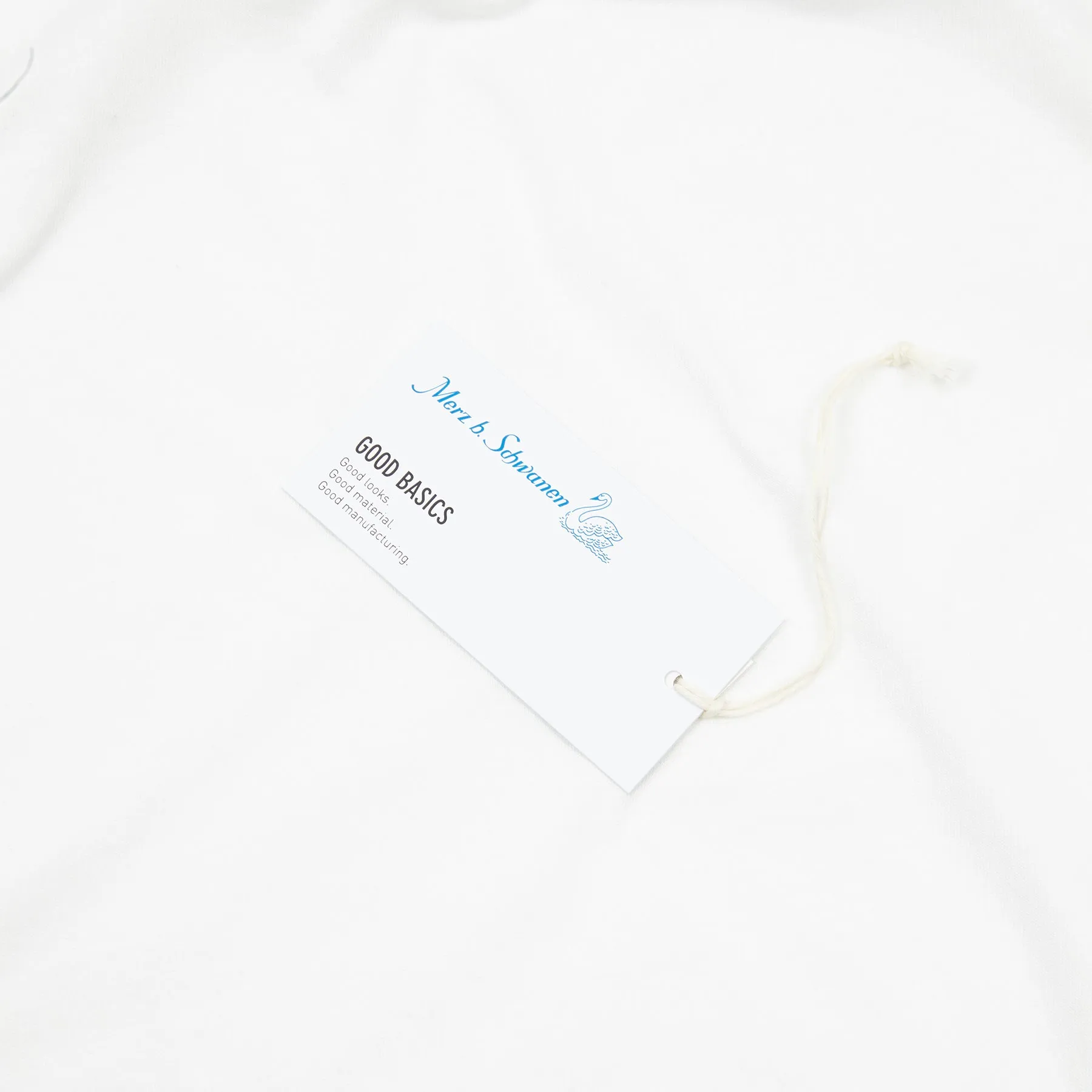 Merz b Schwanen Women's Good Basics T-shirt in White