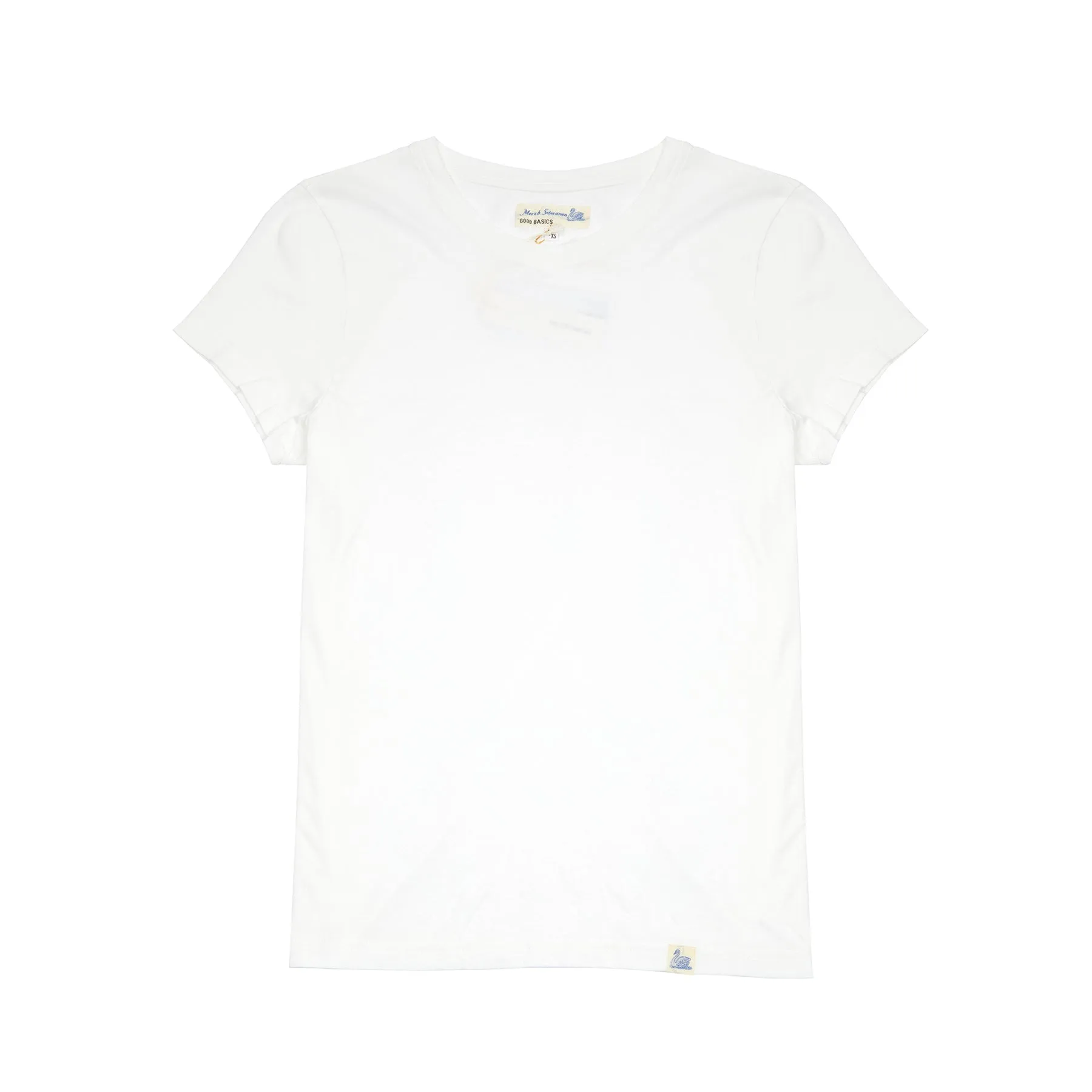 Merz b Schwanen Women's Good Basics T-shirt in White