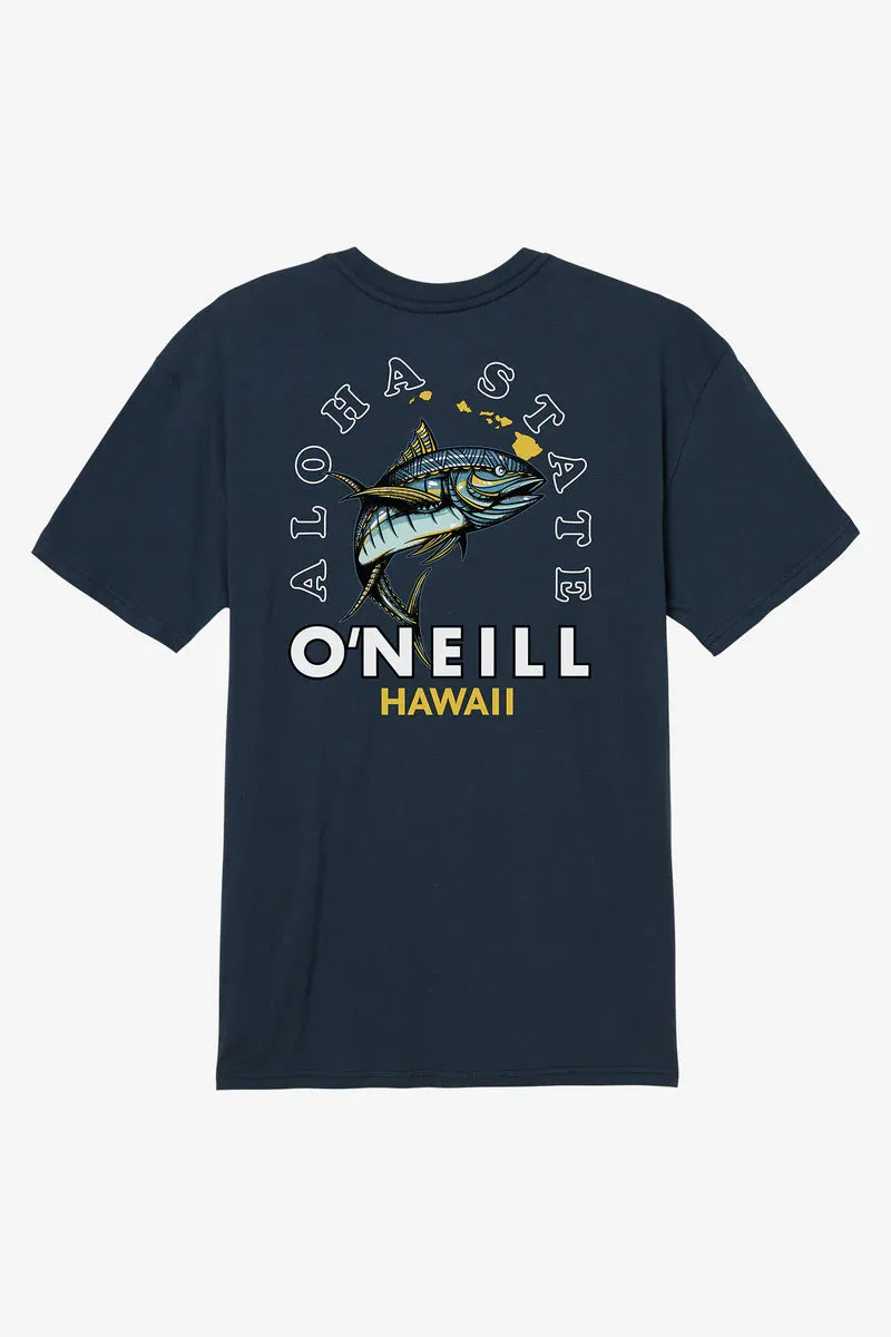 O'NEILL MAIN CATCH TEE - NAVY