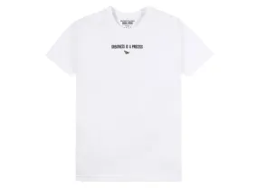 Paper Planes 'Greatness is a Process' Flowers Tee in White