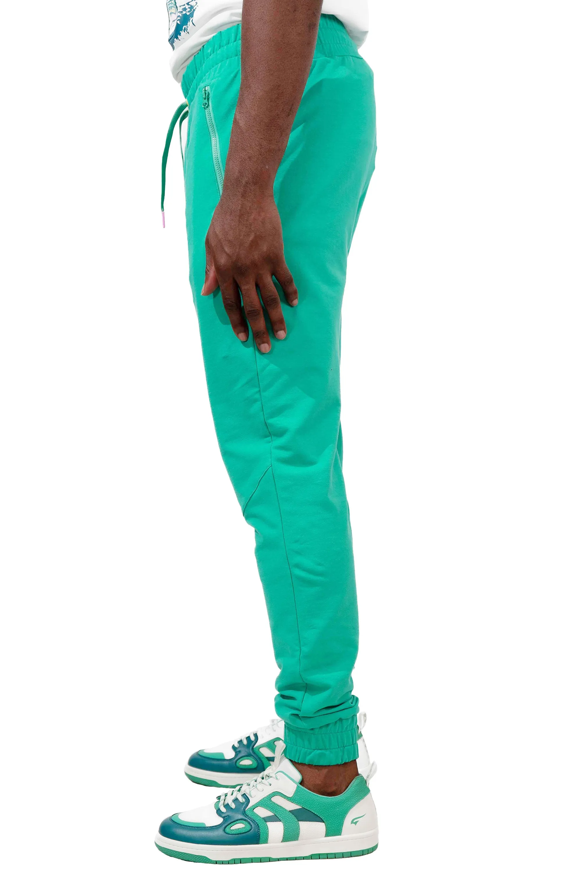 Patchwork Leaf Jogger