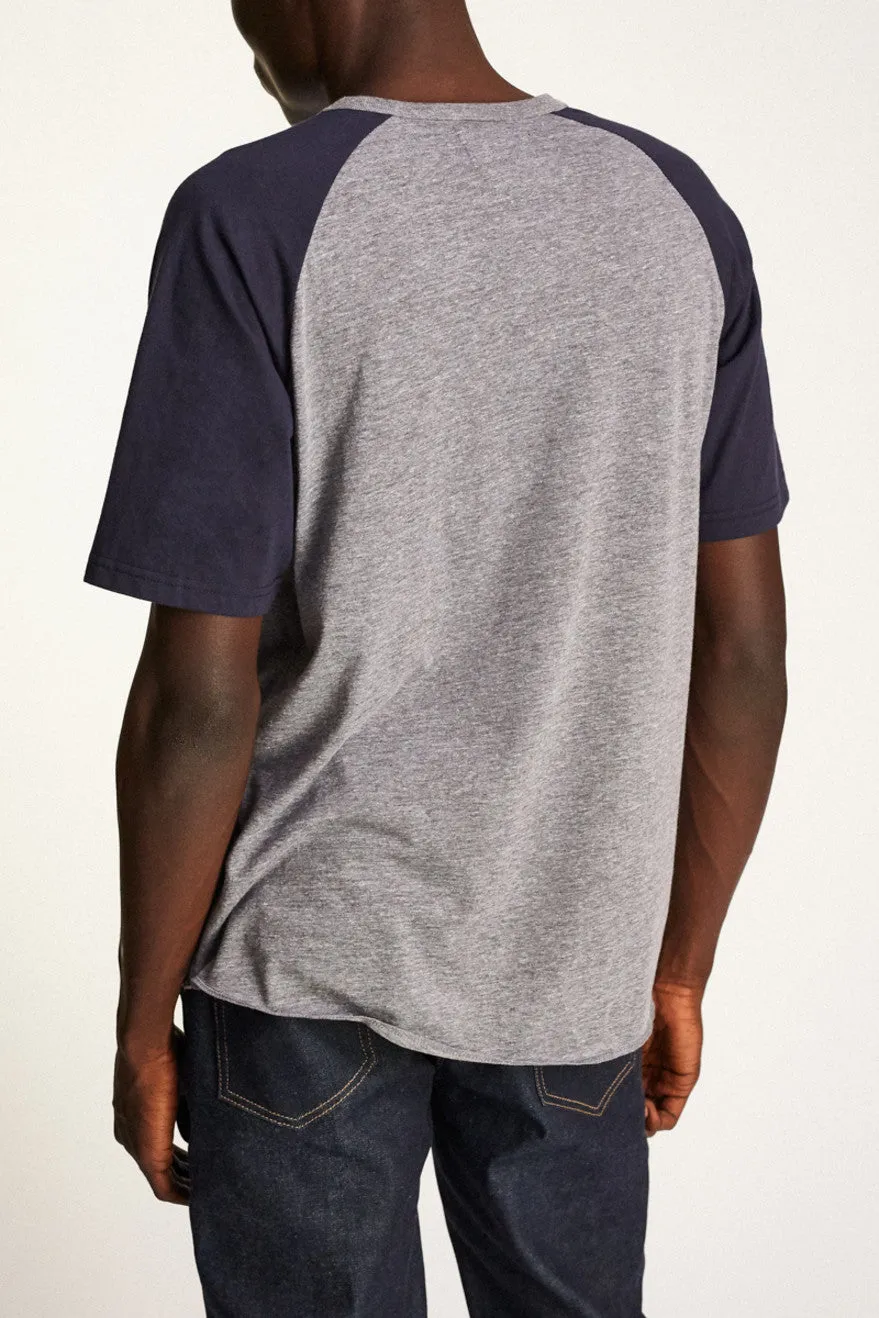 Proxy III S/S Henley - Heather Grey