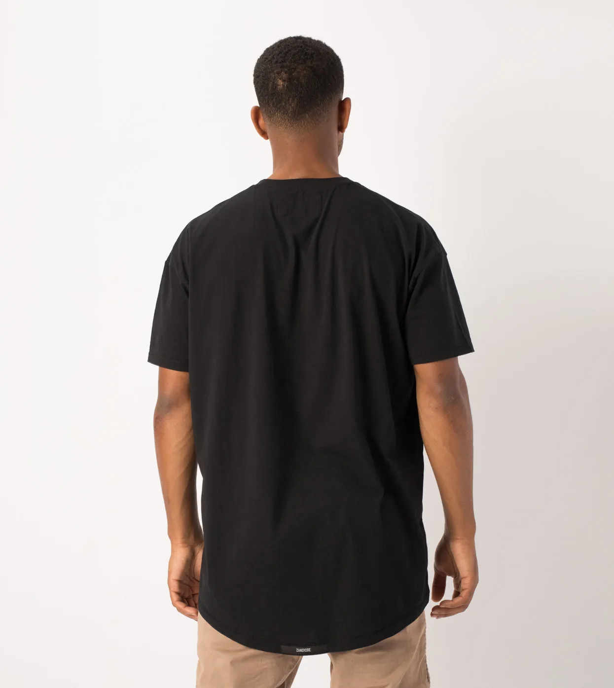 Shield Rugger Tee Black