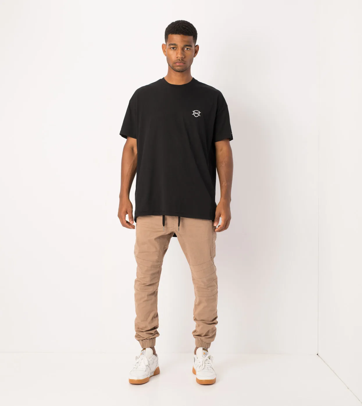 Shield Rugger Tee Black