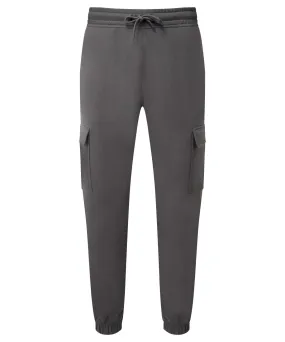 Unisex TriDri® cargo recycled joggers | Charcoal