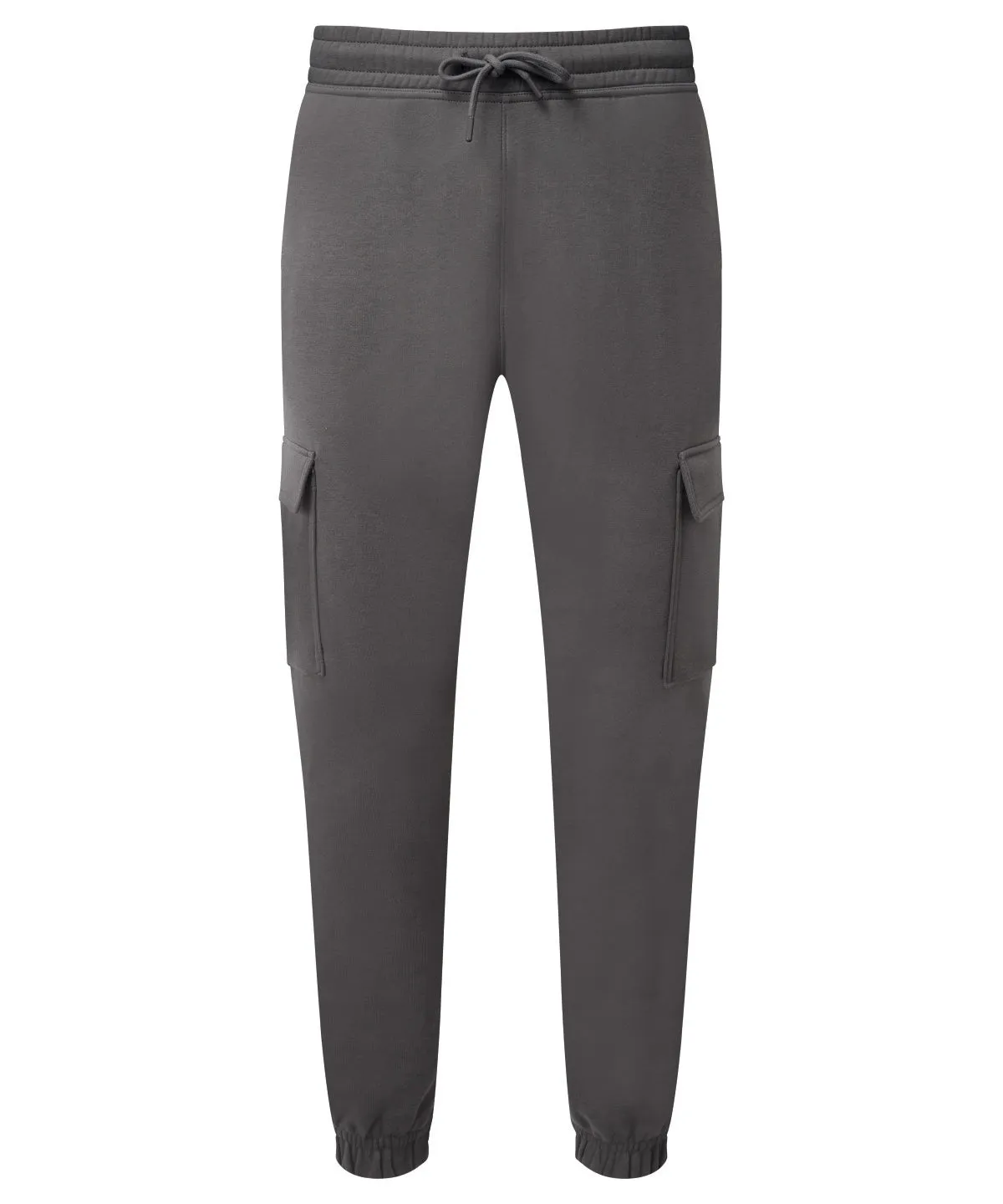 Unisex TriDri® cargo recycled joggers | Charcoal