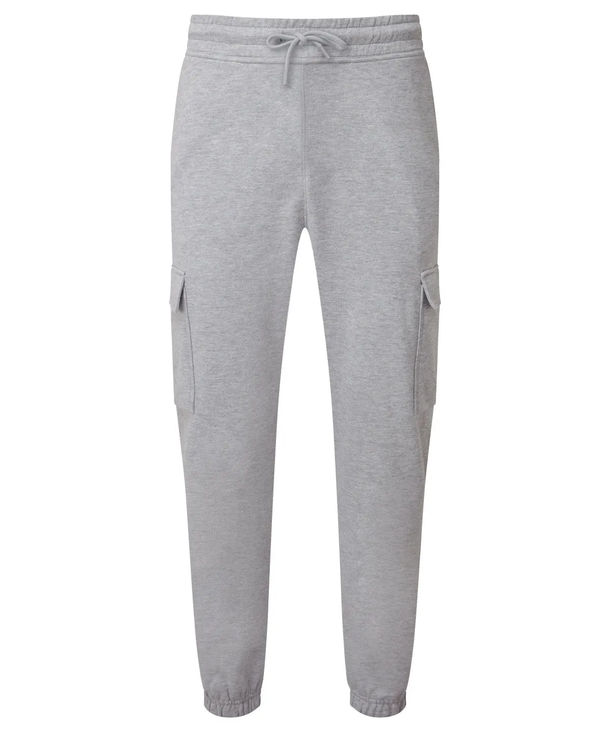Unisex TriDri® cargo recycled joggers | Heather Grey